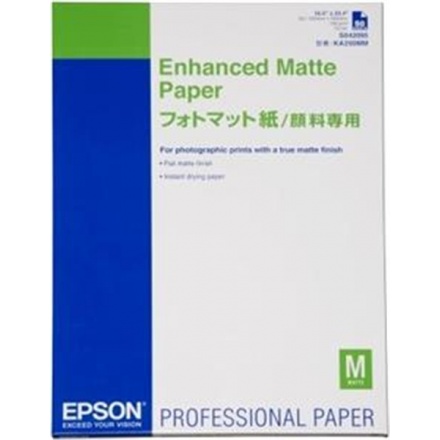 EPSON Enhanced Matte Paper, DIN A2, 189g/m?, 50 Blatt, C13S042095