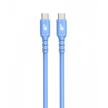 TB TOUCH TB USB-C kabel modrý 60W 1m, AKTBXKUCC2SI10N