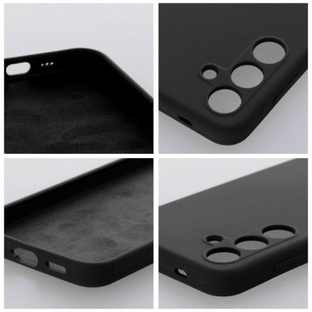 Case SILICONE 2mm for SAMSUNG A16 5G black 296404