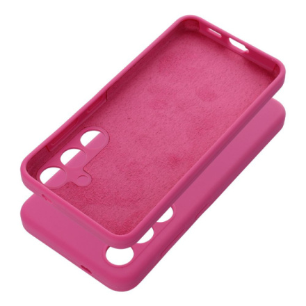 Case SILICONE 2mm for SAMSUNG A56 5G pink 299793