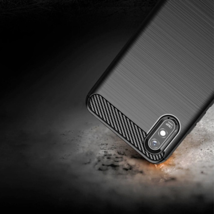 CARBON Case for XIAOMI Redmi 9A / 9AT black 436773