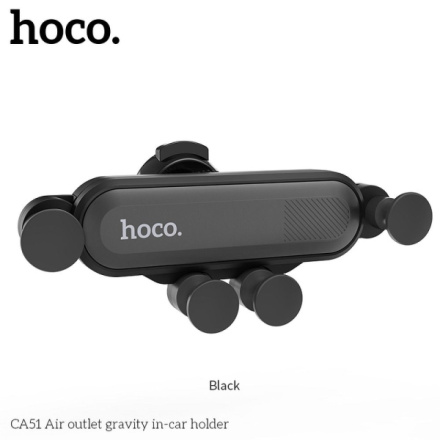 HOCO gravity car holder for air vent CA51 black 437279