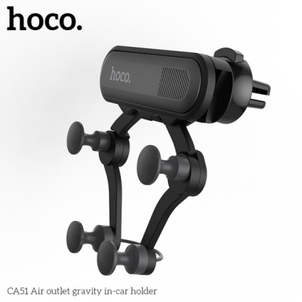 HOCO gravity car holder for air vent CA51 black 437279