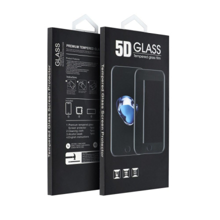 5D Full Glue Tempered Glass - for Samsung Galaxy A40 black 438184