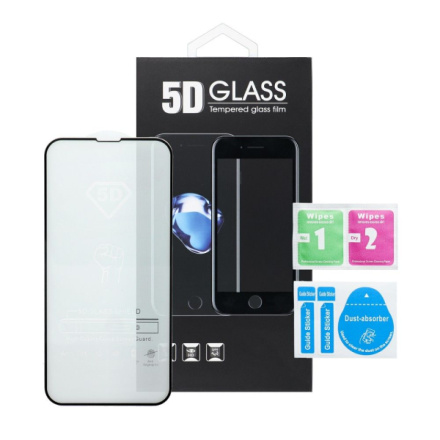 5D Full Glue Tempered Glass - for Samsung Galaxy A52 5G / A52 LTE (4G) / A52s 5G black 442648