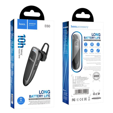 HOCO bluetooth headset E60 black 443962