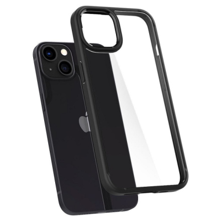 SPIGEN case ULTRA HYBRID for IPHONE 13 matte black 446768