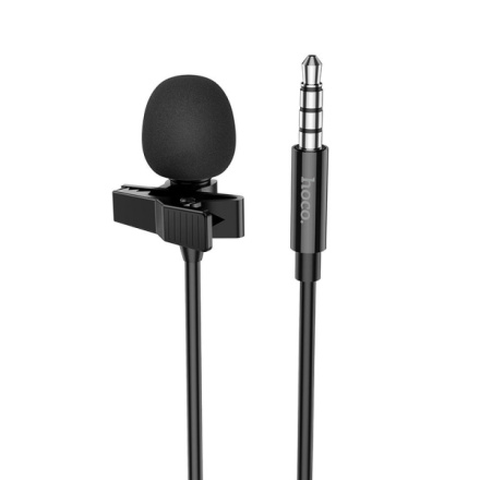 HOCO microphone for mobile phone Jack 3,5mm L14 2 m black 449082