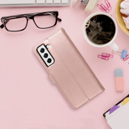 MEZZO Book case for SAMSUNG A53 5G mandala rose gold 450526