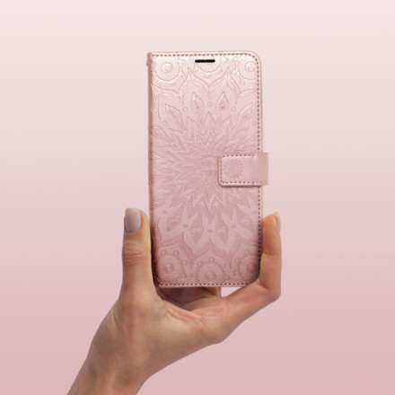 MEZZO Book case for SAMSUNG A53 5G mandala rose gold 450526