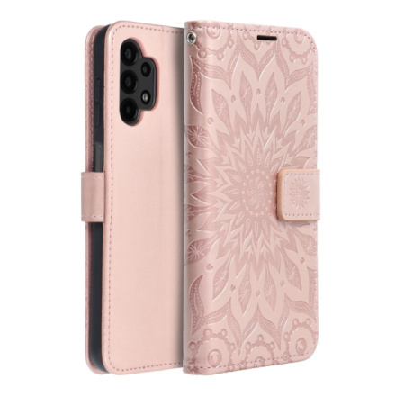 MEZZO Book case for SAMSUNG A13 4G mandala rose gold 450534