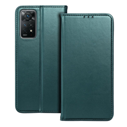 SMART MAGNETO Book case for XIAOMI Redmi Note 11 / 11S dark green 582021