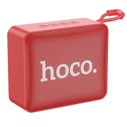 HOCO wireless speaker bluetooth BS51 red 583398