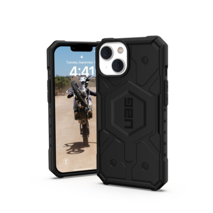 ( UAG ) Urban Armor Gear Pathfinder compatible with MagSafe for IPHONE 14 PLUS black 586006