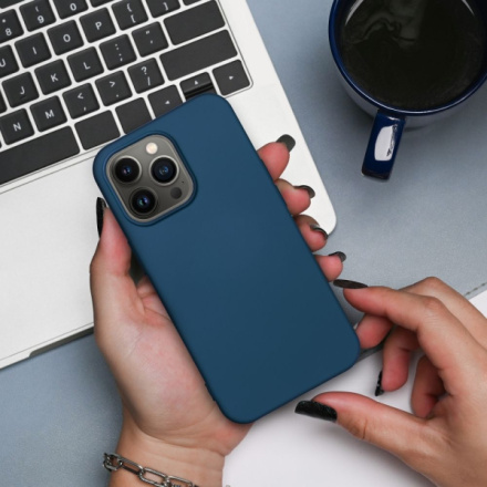 SILICONE case for XIAOMI Redmi A1 / Redmi A2 blue 586113