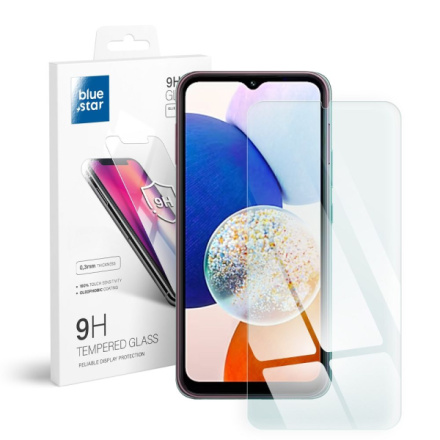 Ochranné tvrzené sklo 9H Blue Star  - Samsung Galaxy A14 5G, 586156