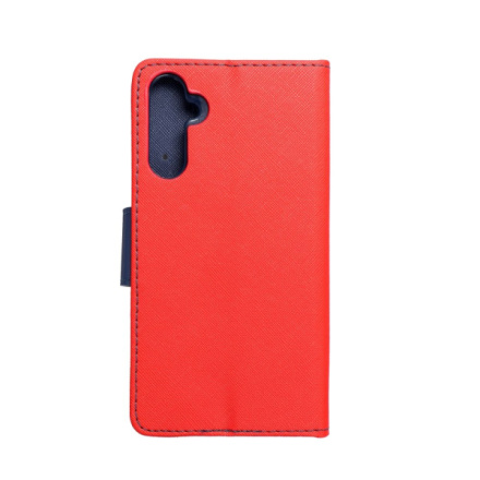 Fancy Book case for SAMSUNG A34 5G red / navy 586171