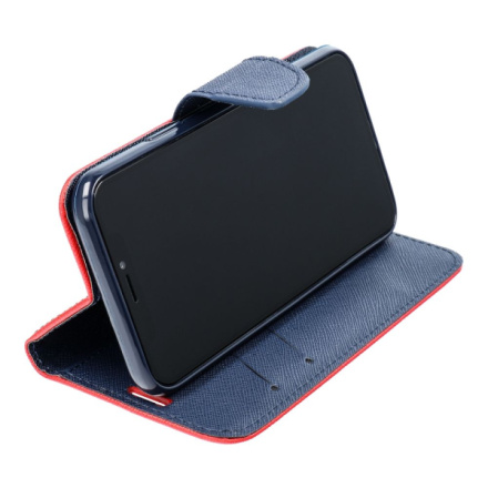 Fancy Book case for SAMSUNG A34 5G red / navy 586171