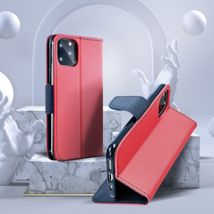 FANCY Book case for SAMSUNG A54 5G red / navy 586175