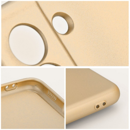 METALLIC Case for XIAOMI Redmi A1 / Redmi A2 gold 586676