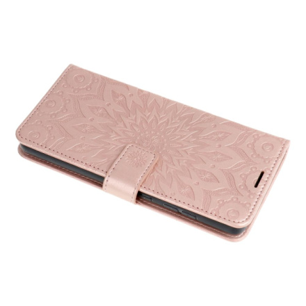 MEZZO Book case for SAMSUNG A34 5G mandala rose gold 590113