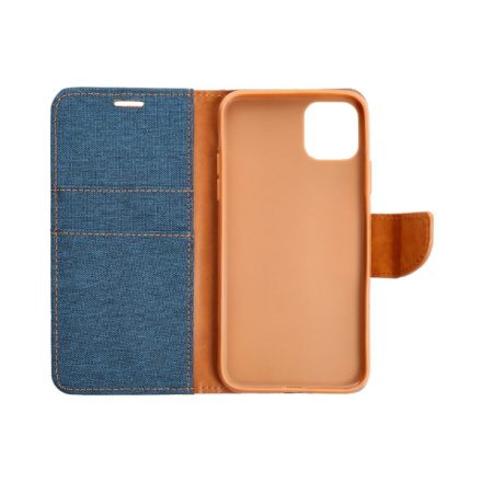 CANVAS Book case for XIAOMI Redmi Note 12 4G navy blue 591370