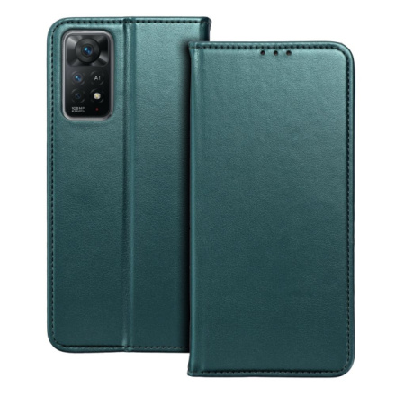 SMART MAGNETO Book case for XIAOMI Redmi Note 12 Pro 5G dark green 591678