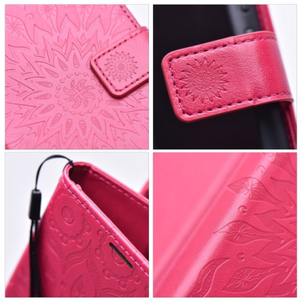 MEZZO Book case for XIAOMI Redmi Note 12 4G mandala magenta 592032