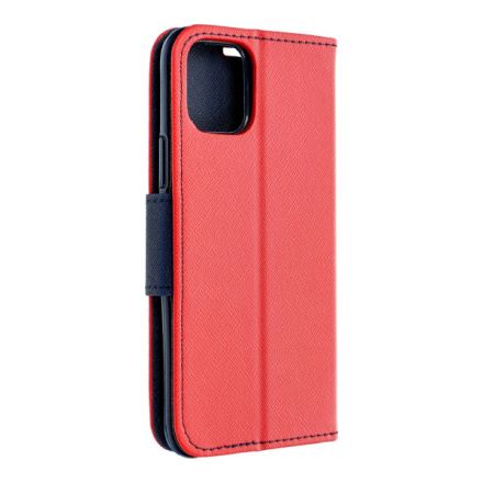 Fancy Book case for  XIAOMI Redmi NOTE 12S red / navy 592056