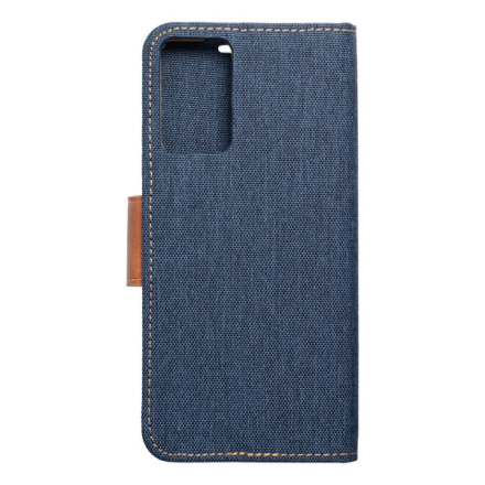 CANVAS Book case for XIAOMI Redmi Note 12S navy blue 593672