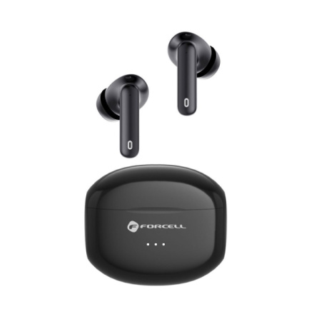 FORCELL F-AUDIO wireless earphones TWS Clear Sound black 593766