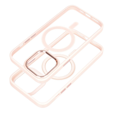 Color Edge Mag Cover case compatible with MagSafe for IPHONE 15 PRO pink 593912
