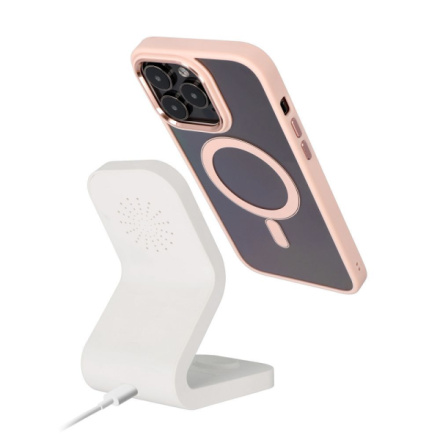 Color Edge Mag Cover case compatible with MagSafe for IPHONE 15 PRO pink 593912