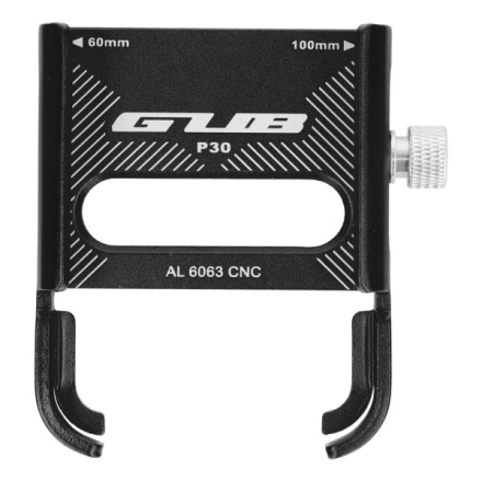 GUB bike holder for mobile phone P30 Aluminium black 594282