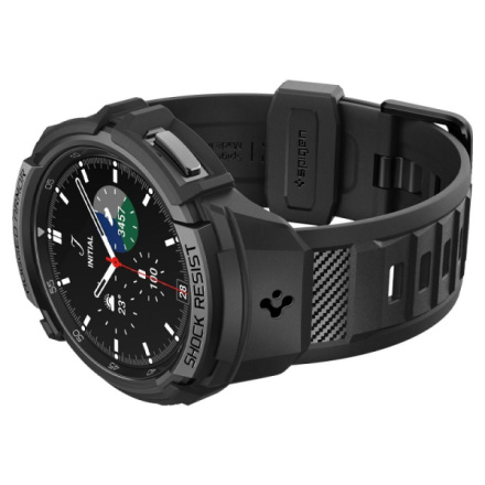 SPIGEN Rugged Armor ”PRO” case for SAMSUNG Galaxy Watch 6 Classic (43 MM) matte black 594484