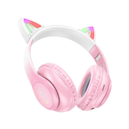 HOCO wireless bluetooth headphones W42 Cat Ear cherry blossom 594992