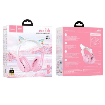 HOCO wireless bluetooth headphones W42 Cat Ear cherry blossom 594992