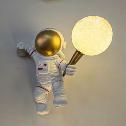 Moon table lamp ASTRONAUT hanging Art Deco (model 3) AMTL 598811