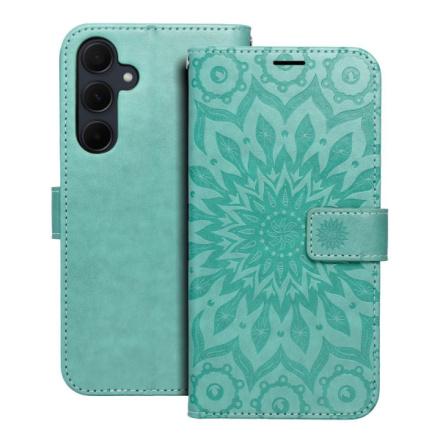 MEZZO Book case for SAMSUNG A35 5G mandala green 599364