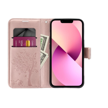 MEZZO Book case for SAMSUNG A55 5G tree rose gold 599422