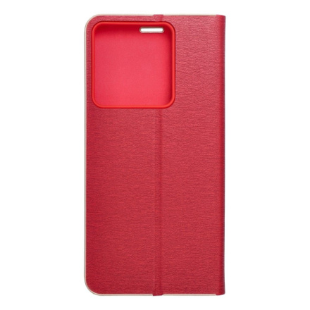 LUNA Book Gold for XIAOMI Redmi NOTE 13 PRO 5G red 601175