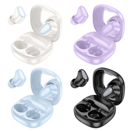 HOCO wireless earphones bluetooth TWS EQ13 purple 601429