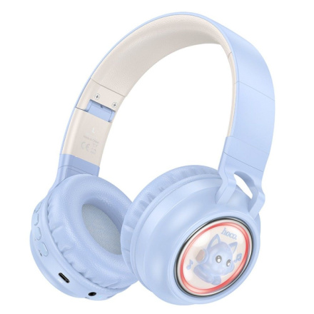 HOCO wireless headphones W50 blue 601446