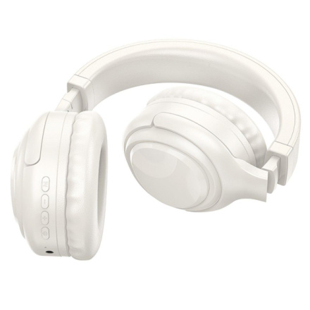 HOCO wireless headphones bluetooth W48 milky white 601448