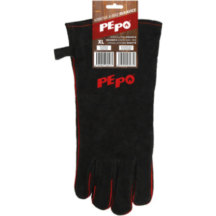 PE-PO krbová a BBQ rukavice pravá 1ks XL