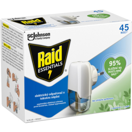 Raid Essentials elektrický odpařovač s náplní, 27 ml, 45 nocí