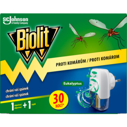 BIOLIT EL.STROJEK TEKUTÝ EUKALYPTUS 30 NOCÍ 1+21 ML