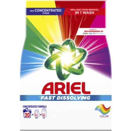 Ariel prací prášek Color 20 praní 1,1 kg