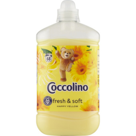 Coccolino aviváž Happy Yellow, 68 praní, 1,7 l