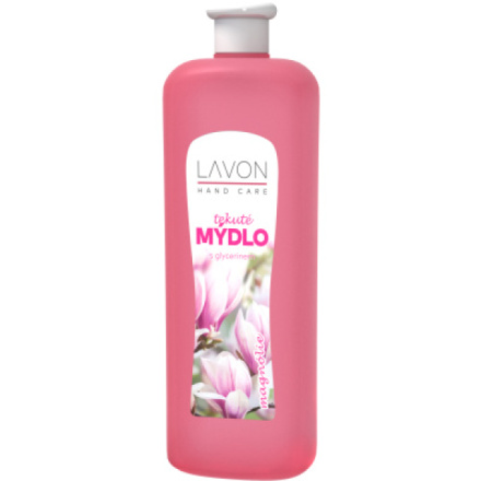 LAVON tekuté mýdlo Hand Care Magnólie, náplň, 1 l